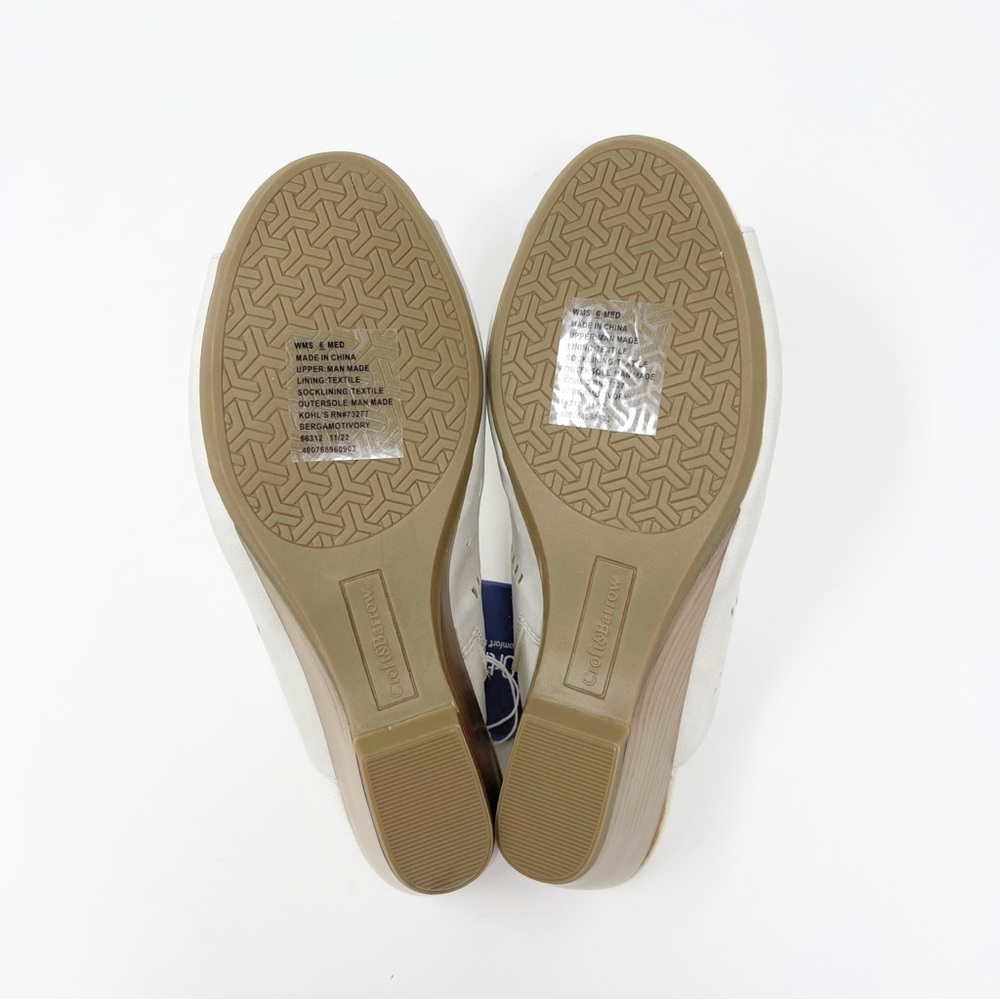 Croft & Barrow Bergamot Women's Wedge Slide Sandals Size 6 - Picture 10 of 12